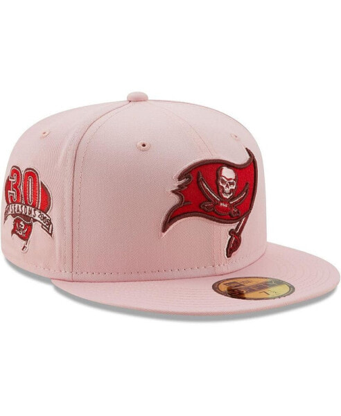 Men's Pink Tampa Bay Buccaneers 30 Seasons The Pastels 59FIFTY Fitted Hat