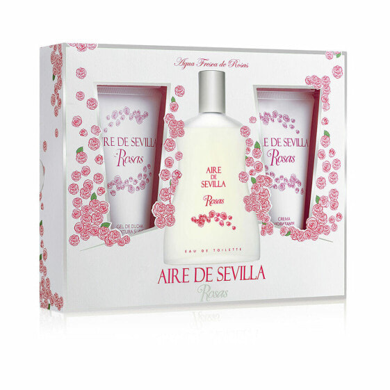 Женский парфюмерный набор Aire Sevilla розами 3 Предметы