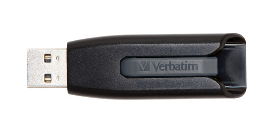 Verbatim V3 - USB 3.0 Drive 256 GB - Black - 256 GB - USB Type-A - 3.2 Gen 1 (3.1 Gen 1) - Slide - 10 g - Black