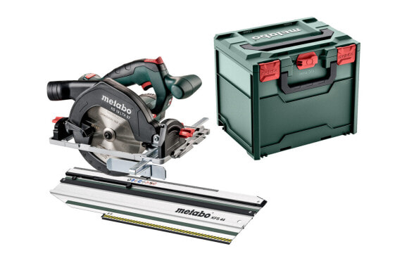 Metabo Set Akku-Handkreissäge KS 18 LTX 57 (691195000); mit Kappschiene KFS 44; metaBOX 340