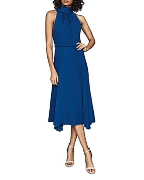 Reiss Jemma Sleeveless Dress Cobalt Blue 12 UK/8 US