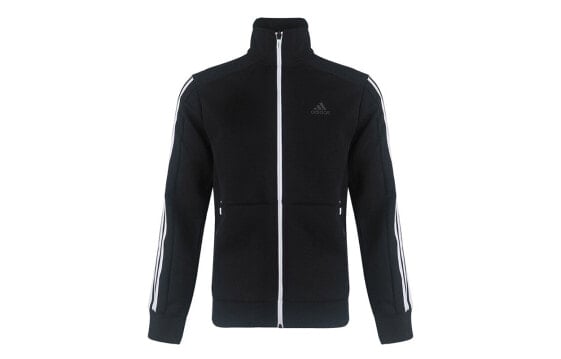 Куртка спортивная мужская Adidas MH TT LWDK черного цвета