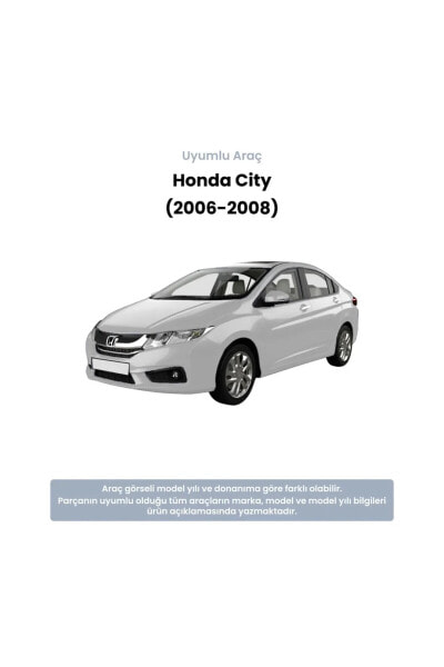 Honda City 240mm Ön Fren Disk Takımı (2006-2008) Bosch