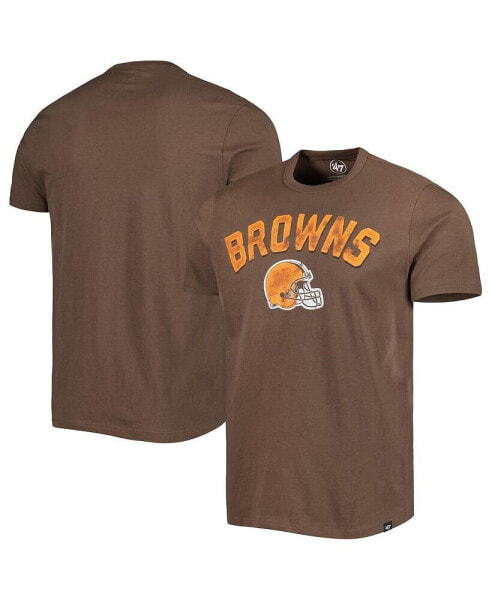 Men's Brown Cleveland Browns All Arch Franklin T-shirt