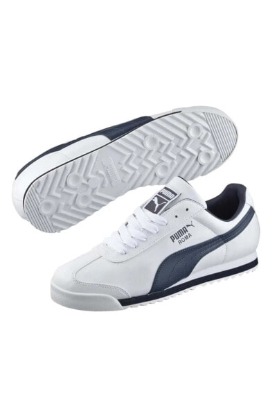 Кроссовки мужские PUMA Roma Basic 353572-12 Бело-синие