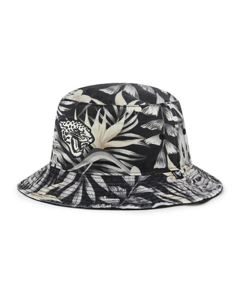 Men's Black Jacksonville Jaguars Tropicalia Bucket Hat