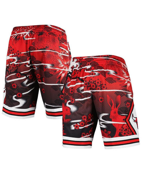 Шорты мужские Mitchell & Ness Lunar New Year Chicago Bulls красные