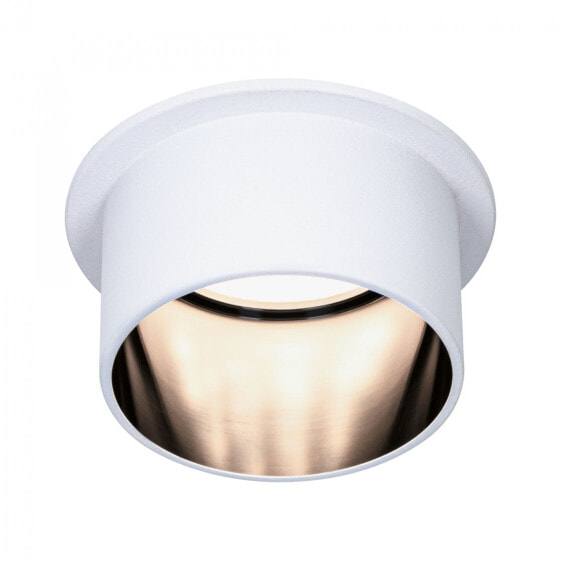 PAULMANN Gil Coin - Surfaced lighting spot - 1 bulb(s) - LED - 6 W - 2700 K - Black - White