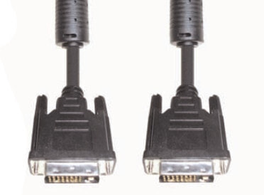 E&P DVI 2 - 2 m - DVI-D - DVI-D - Black - Male connector / Male connector