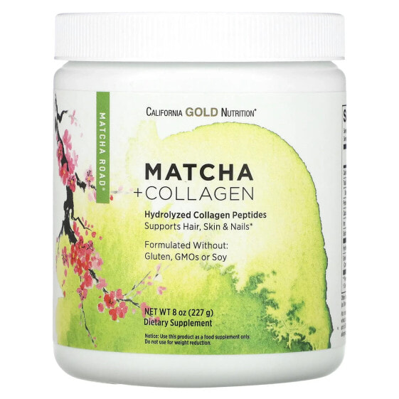 Matcha Road Matcha + Collagen, 8 oz (227 g)