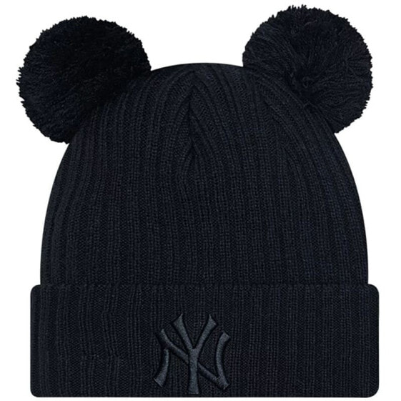 New Era Fem Double Pom New York Yankees Beanie 60364290