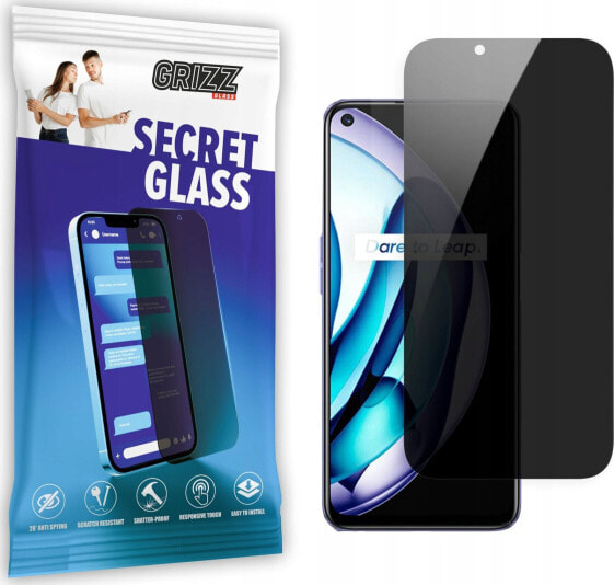 GrizzGlass Szkło prywatyzujące GrizzGlass SecretGlass Realme Q3s 5G