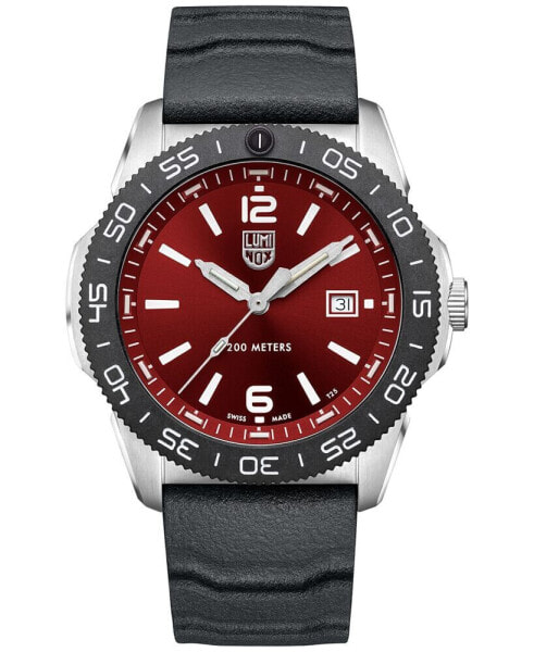 Наручные часы Wrangler men's Leather Strap Watch, 46MM.