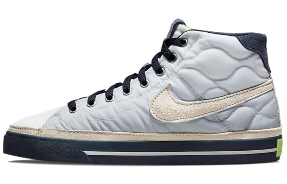 Кроссовки женские Nike Court Legacy Mid средние сине-белые