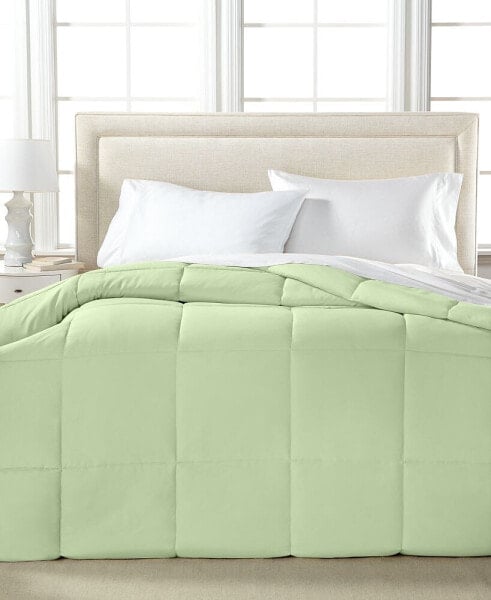 Color Hypoallergenic Down Alternative Light Warmth Microfiber Comforter, Twin, Created for Macy's