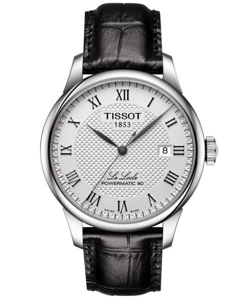 Часы Tissot Le Locle Powermatic 80 Black