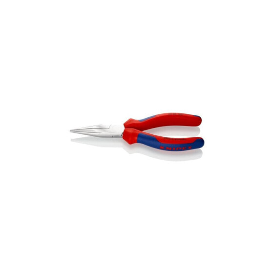 Knipex Langbeckzange Gesamtlänge 160 mm Form 2 Kopf verchromt lang, flach-rund Mehrkomponenten-Hüllen