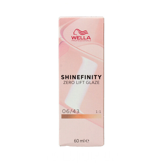 Перманентный краска Wella Shinefinity Nº 06/43 (60 ml)