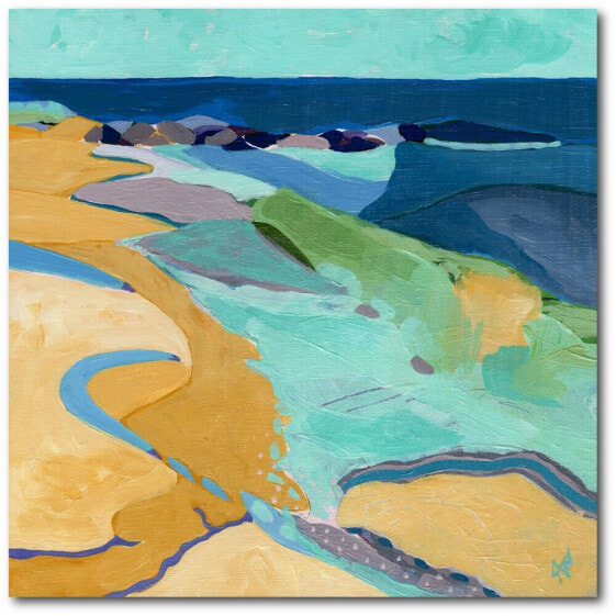 Seaside Gallery-Wrapped Canvas Wall Art - 16" x 16"