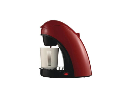 Brentwood Appliances TS-112R Single-Serve Coffee Maker with Mug (Red)