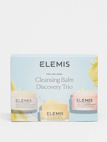 Elemis Pro-Collagen Cleansing Balm Trio - 14% Saving