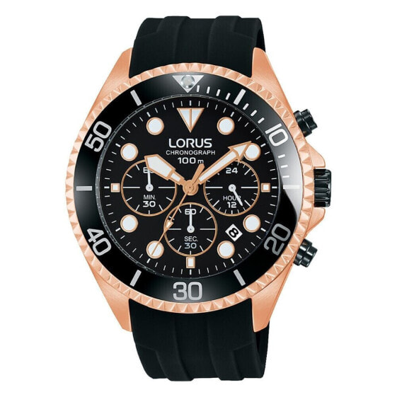 Часы наручные Lorus SPORTS Чёрный Ø 45 мм
