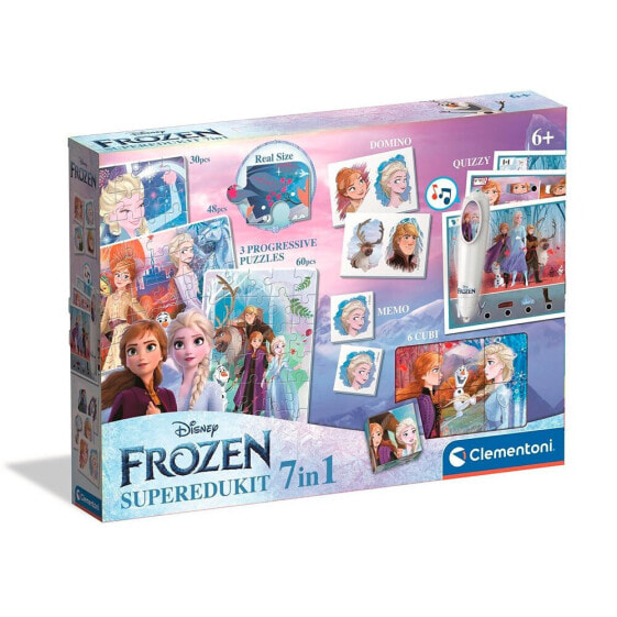 Пазл развивающий Clementoni Edukit 7 В 1 Frozen