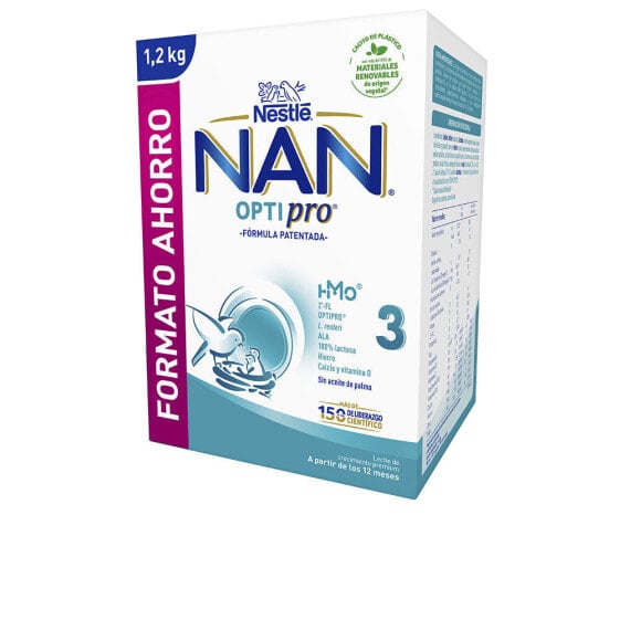 Молочная смесь NAN OPTIPRO 3 детское молоко рост премиум 2 x 600 гр