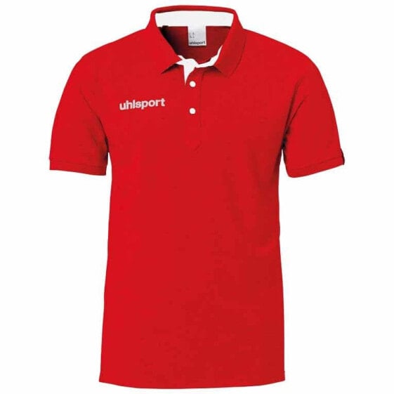 UHLSPORT Essential Prime Short Sleeve Polo Shirt
