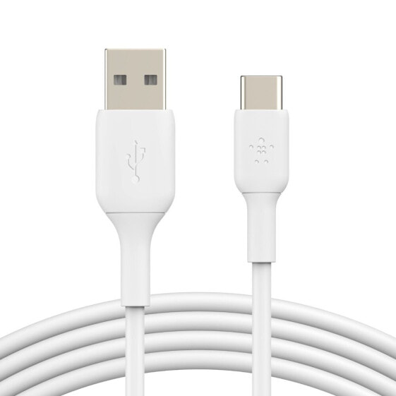 Belkin USB-A auf USB-C Kabel, 0,15m, Schwarz"Weiß USB-A auf USB-C 2m