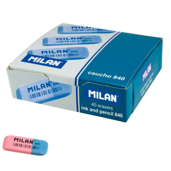 MILAN Box 40 Erasers Ink-Pencil