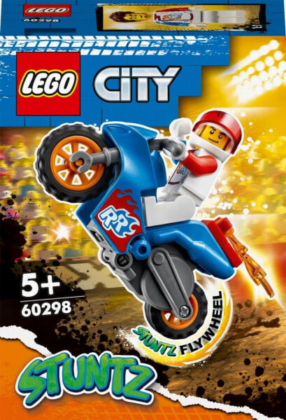 Конструктор пластиковый Lego City Stuntz Rakietowy motycykl kaskaderski (60298)