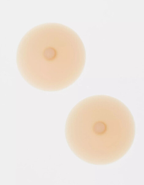 Magic Bodyfashion 'Show your nipples' silicon nipple covers with raised nipple detail in Latte