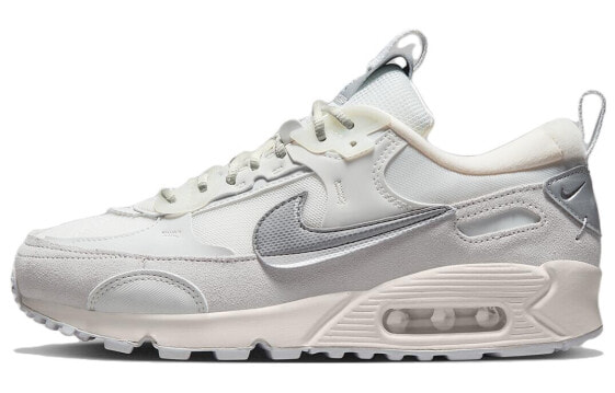 Кроссовки Nike Air Max 90 Futura White Silver