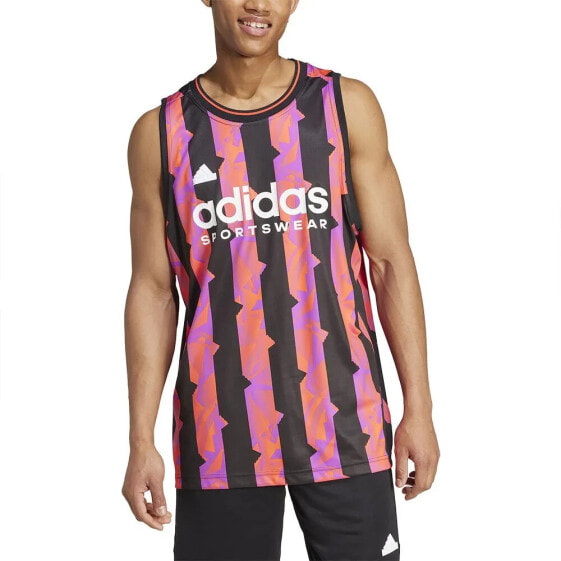 ADIDAS House Of Tiro AOP sleeveless T-shirt