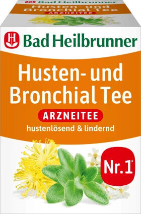 Arzneitee, Husten- & Bronchial Tee (8 Beutel), 16 g