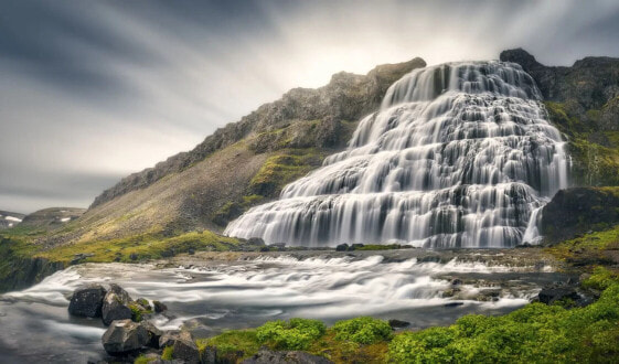 Fototapete Wasserfall