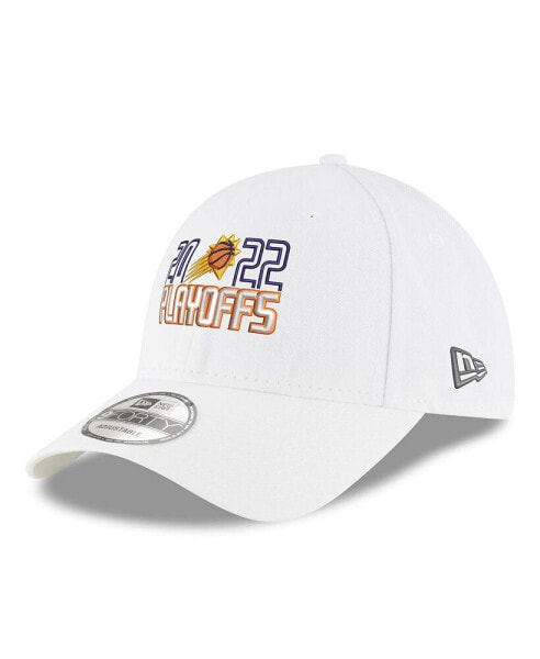 Men's White Phoenix Suns 2022 NBA Playoffs Bubble Letter 9FORTY Adjustable Hat