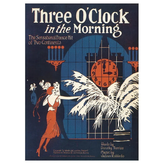 Wandbild Three O'Clock In The Morning