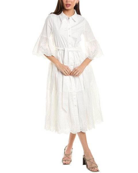 Gracia Tiered Shirtdress Women's