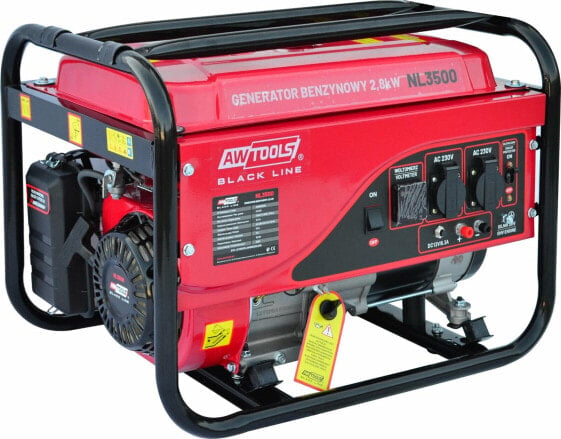 Agregat AWTools AWTOOLS GENERATOR BENZYNOWY 2,8kW 230V BLACK LINE