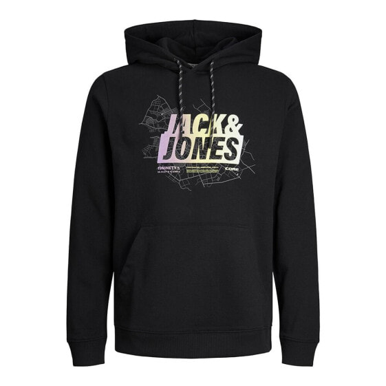 JACK & JONES Map Summer Logo Plus Size hoodie