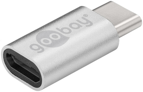 Goobay 51598 - USB C - Micro-USB B - Silver