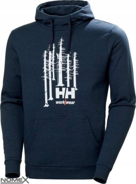 Helly Hansen Bluza Helly Hansen Graphic Hoodie Navy Melange