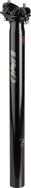 Kalloy Uno 358 2-Bolt Seatpost, 31.6 x 350mm, Black