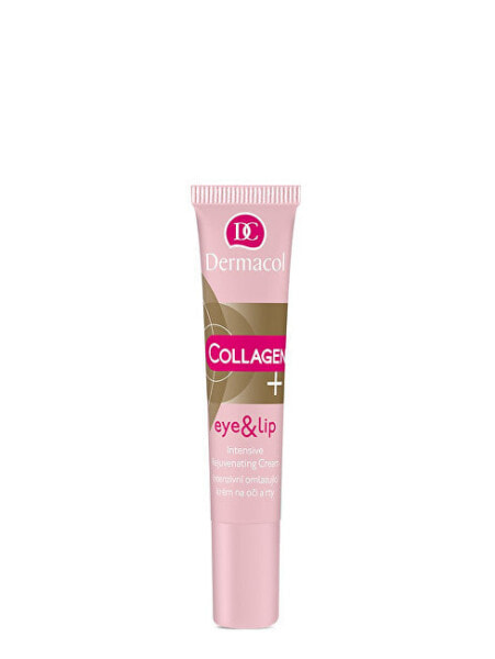 Intense Rejuvenating Eye Cream and Lip Collagen Plus (Интенсивный омолаживающий крем для глаз и губ) 15 мл