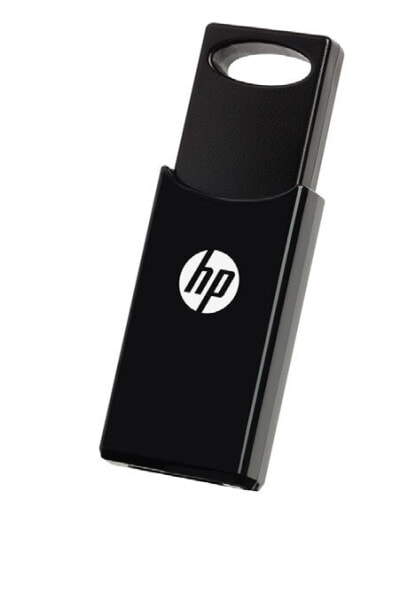 HP v212w - 128 GB - USB Type-A - 2.0 - 14 MB/s - Slide - Black