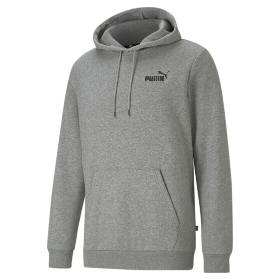 Puma Essentials Small Logo Pullover Hoodie Mens Grey Casual Outerwear 58669003
