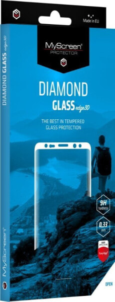 MyScreen Protector Xiaomi Mi 10 / Mi 10 Pro - Szkło hartowane na cały ekran MyScreen DIAMOND GLASS edge3D (czarna ramka)