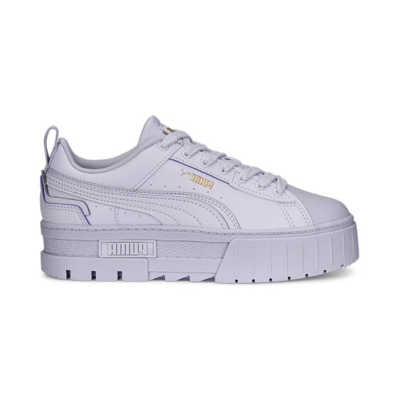 Кроссовки женские Puma Mayze UT Mono 39108702 из фиолетовой кожи